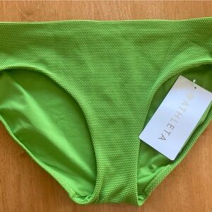 Athleta Vibrant Green swim bikini bottom